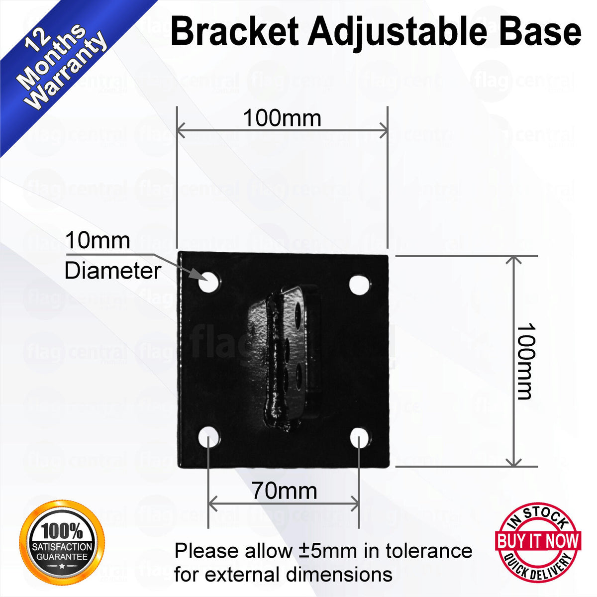 Bracket Adjustable Flag Banner Base - Image 5