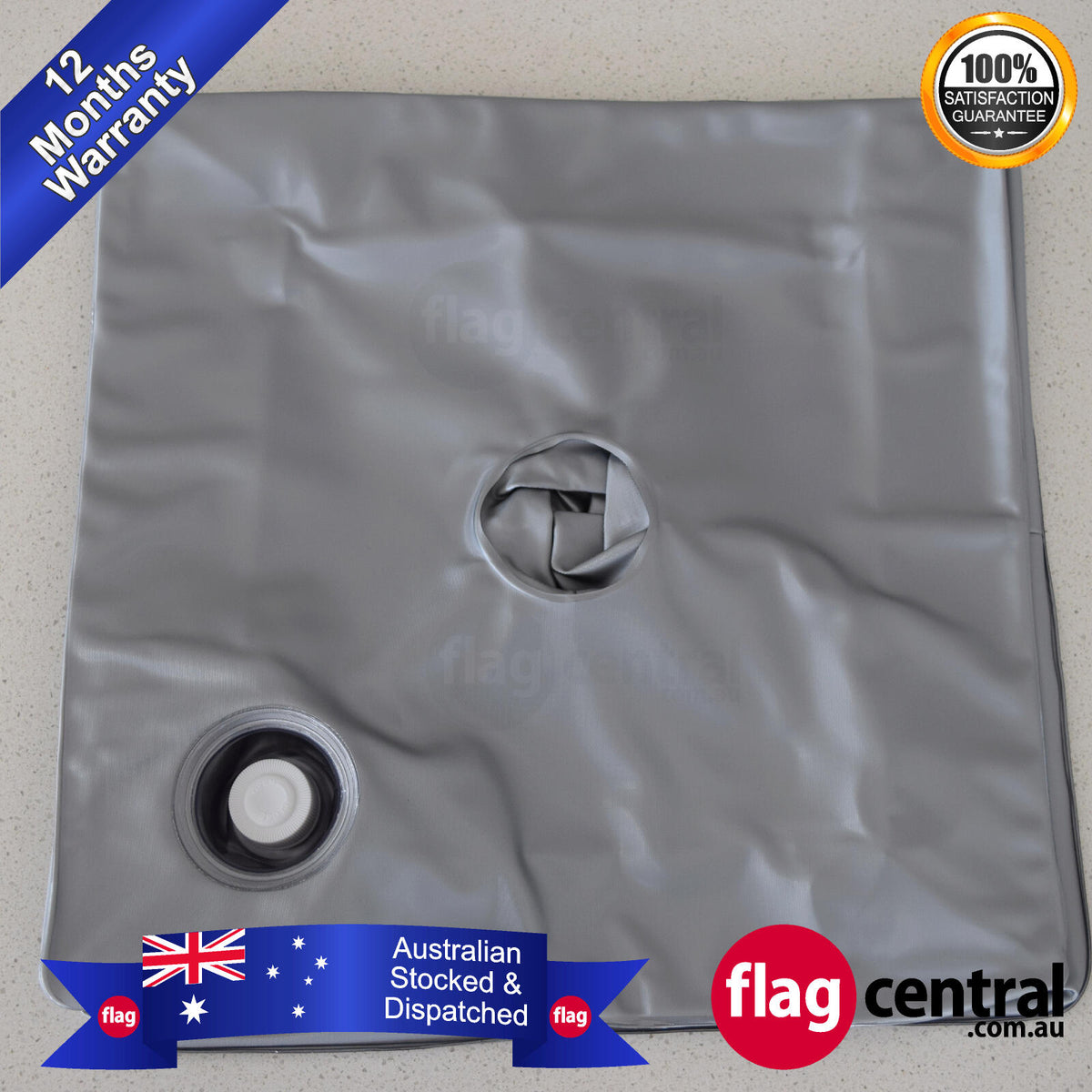 15kg Water Bag Square use with Cross and Plate Bases - Image 3