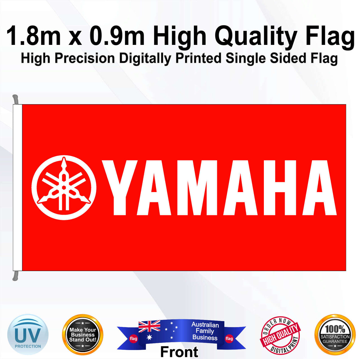 YAMAHA Rectangle Flag - Front