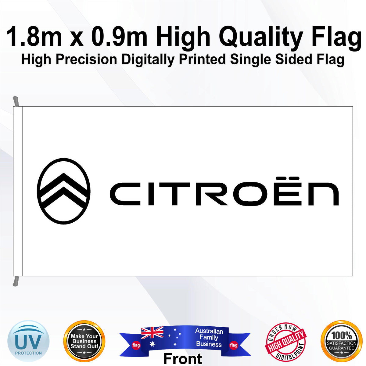 CITROEN Rectangle Flag - Front