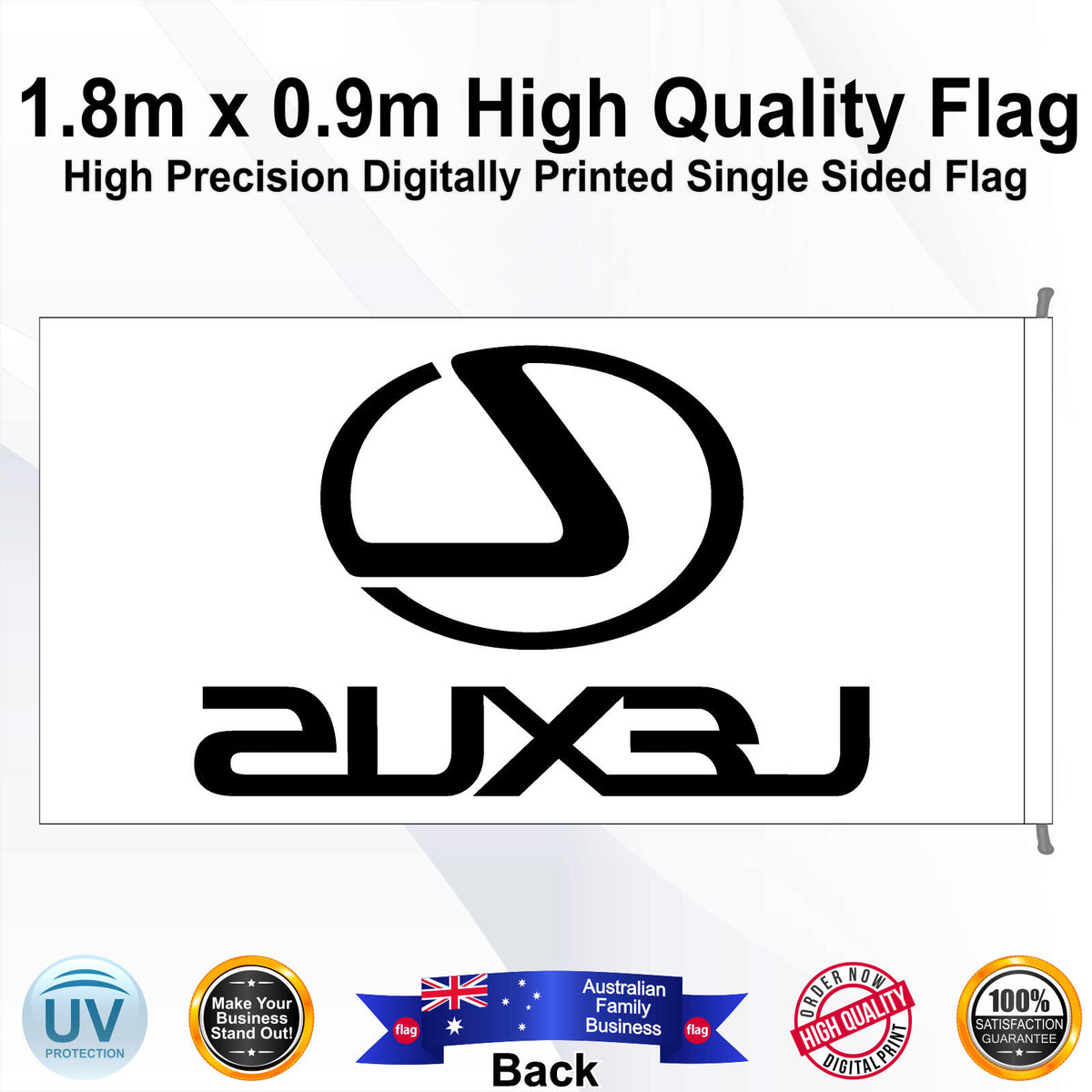 LEXUS Rectangle Flag - Rear