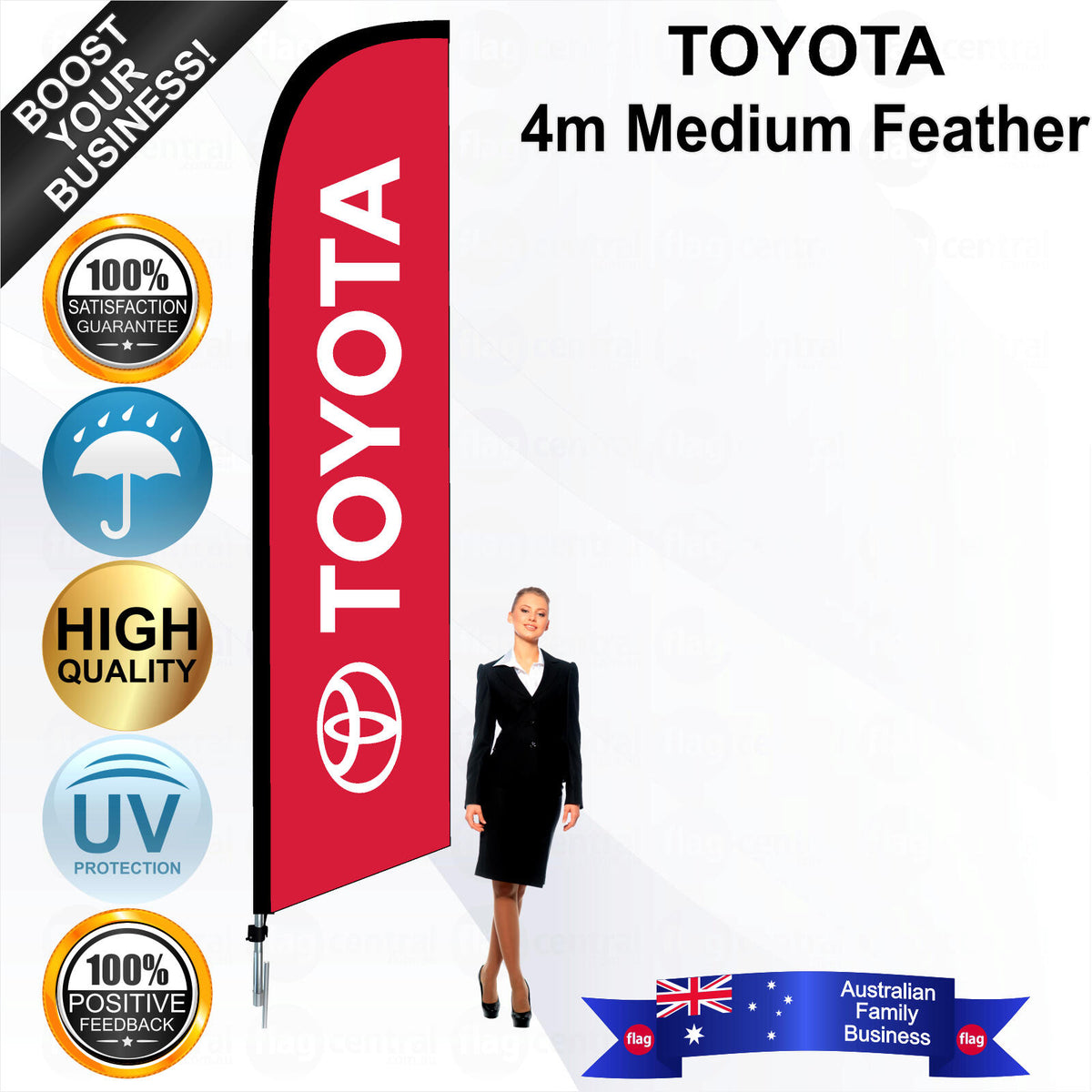 TOYOTA Feather Flag - Bundle