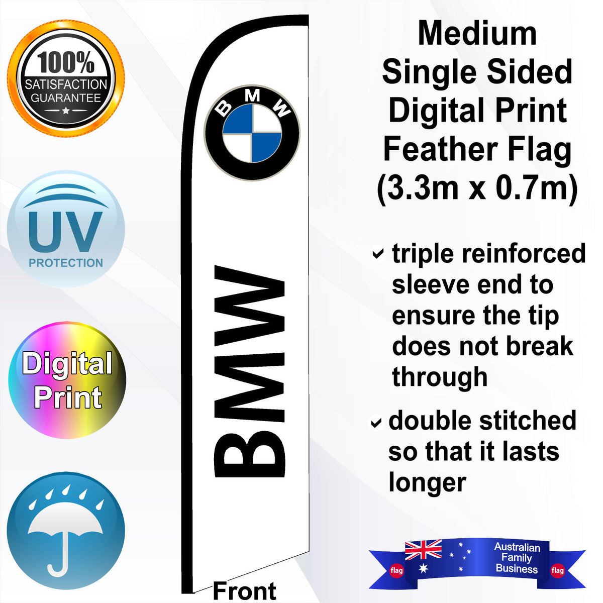 BMW Feather Flag - Front