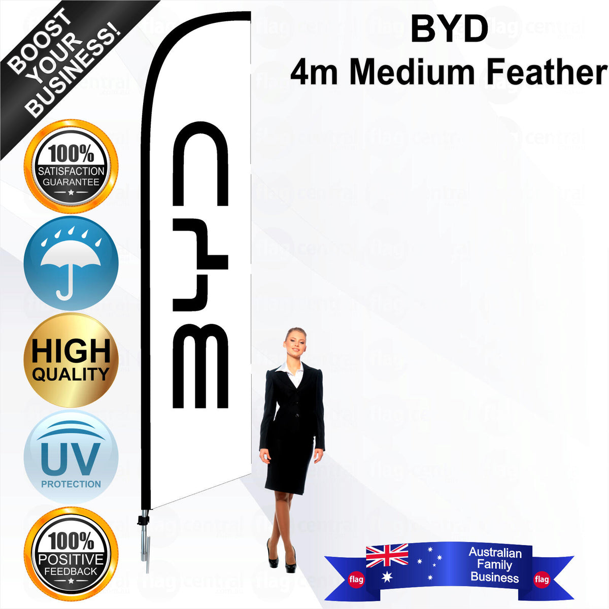 BYD Feather Flag - Bundle