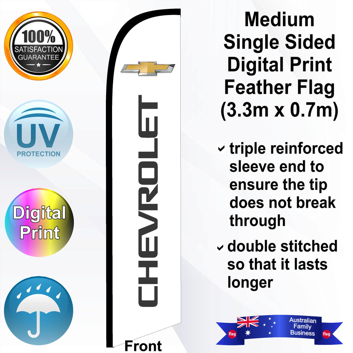 CHEVROLET Feather Flag - Front