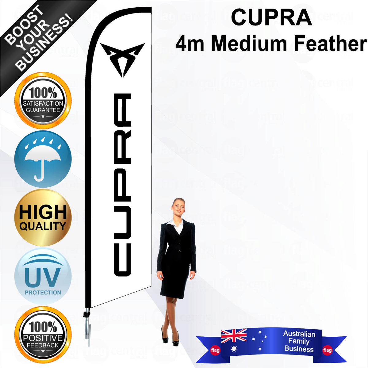CUPRA Feather Flag - Bundle
