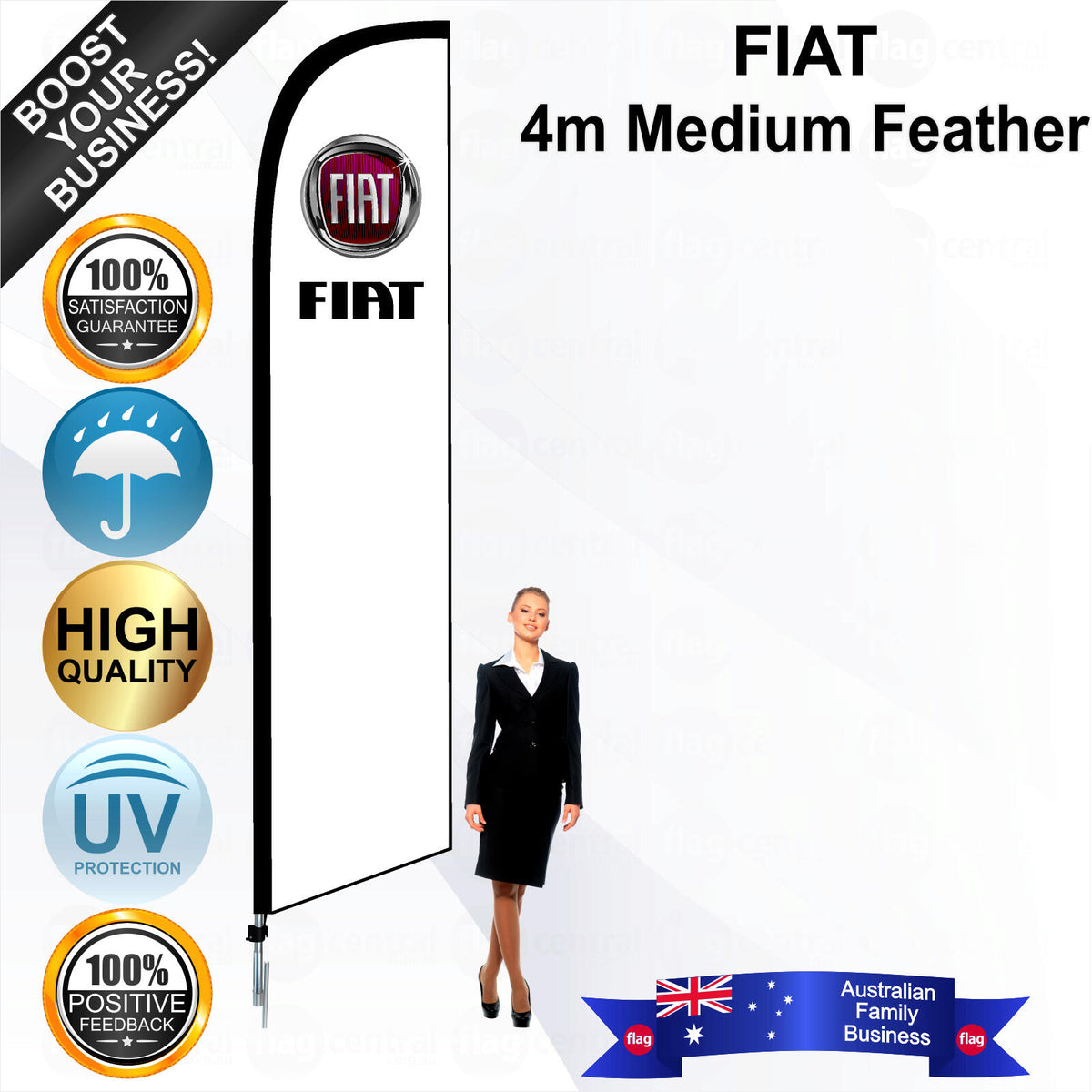 FIAT Feather Flag - Bundle