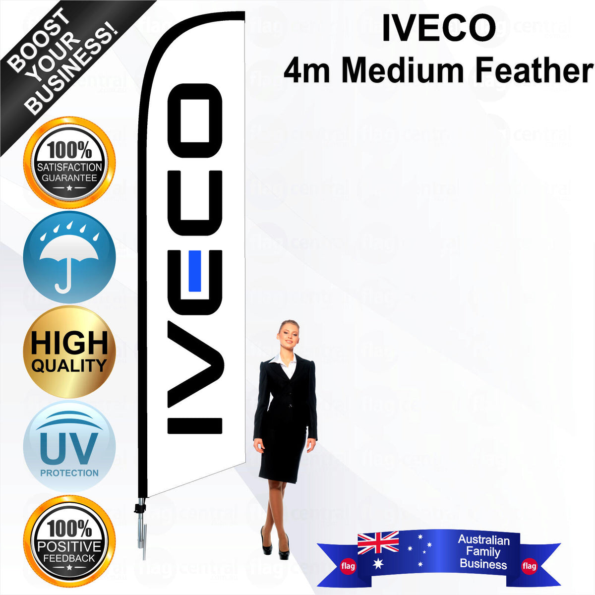 IVECO Feather Flag - Bundle