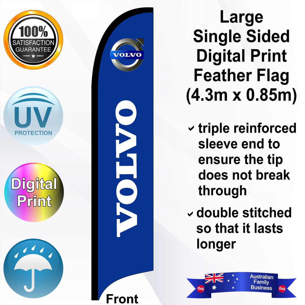 VOLVO Feather Flag - Front