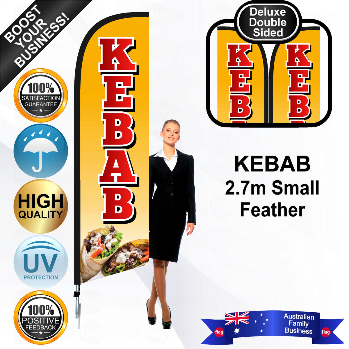 KEBAB Feather Flag - Bundle