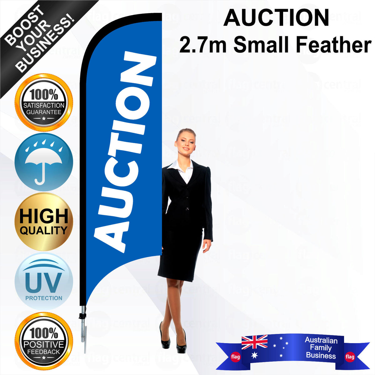 AUCTION Feather Flag - Bundle