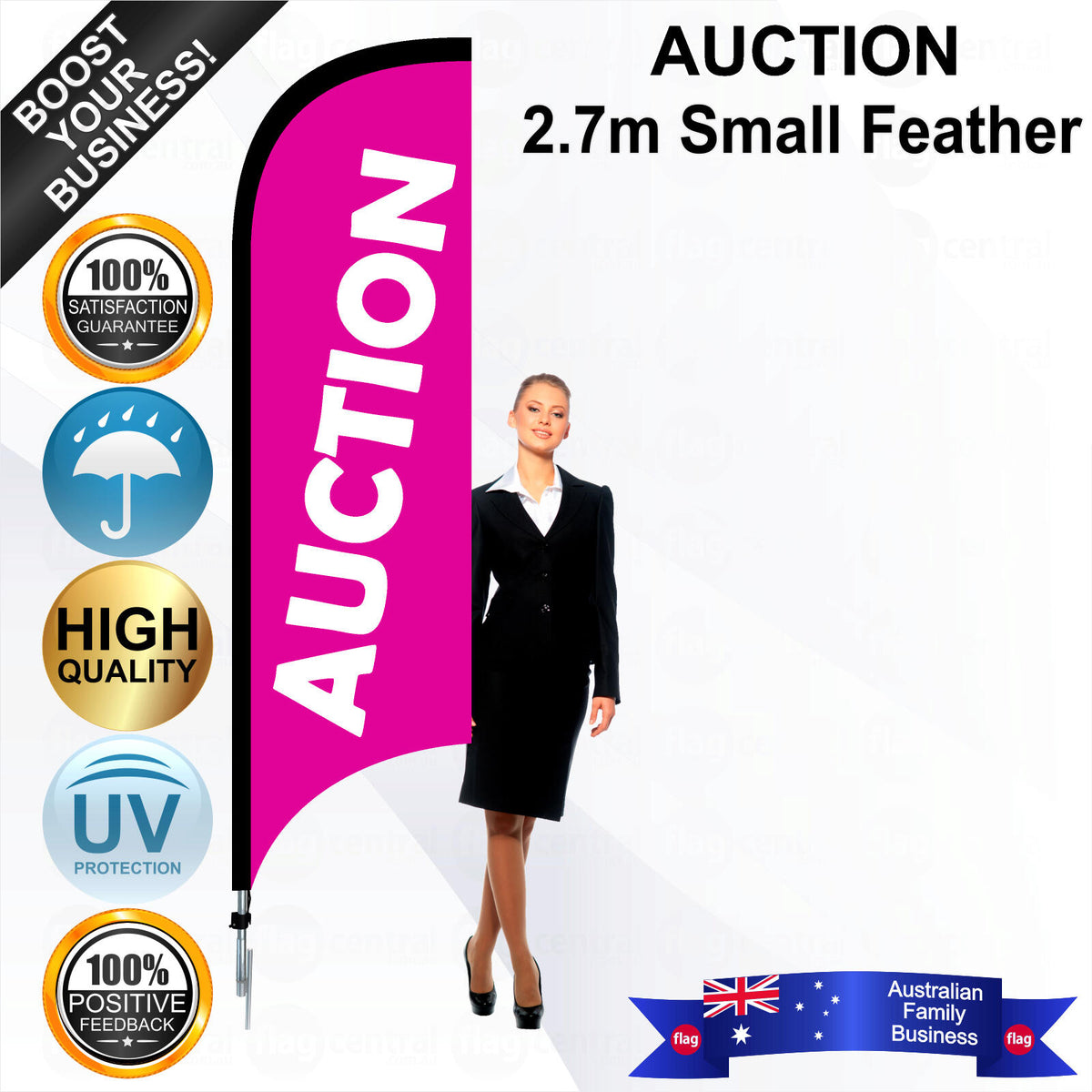 AUCTION Feather Flag - Bundle