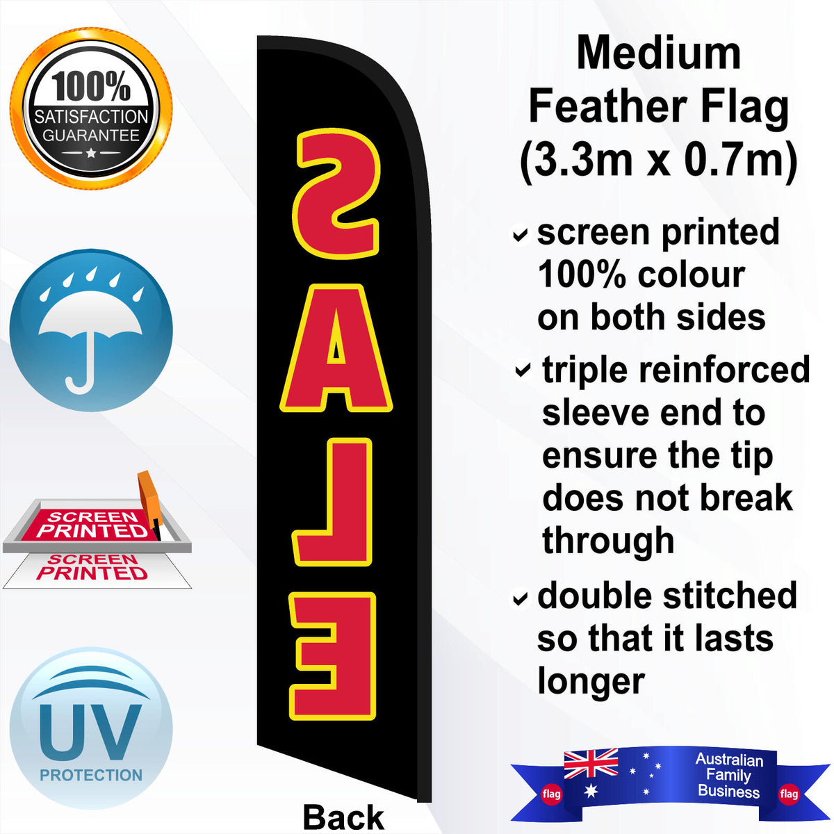 SALE Feather Flag - Rear