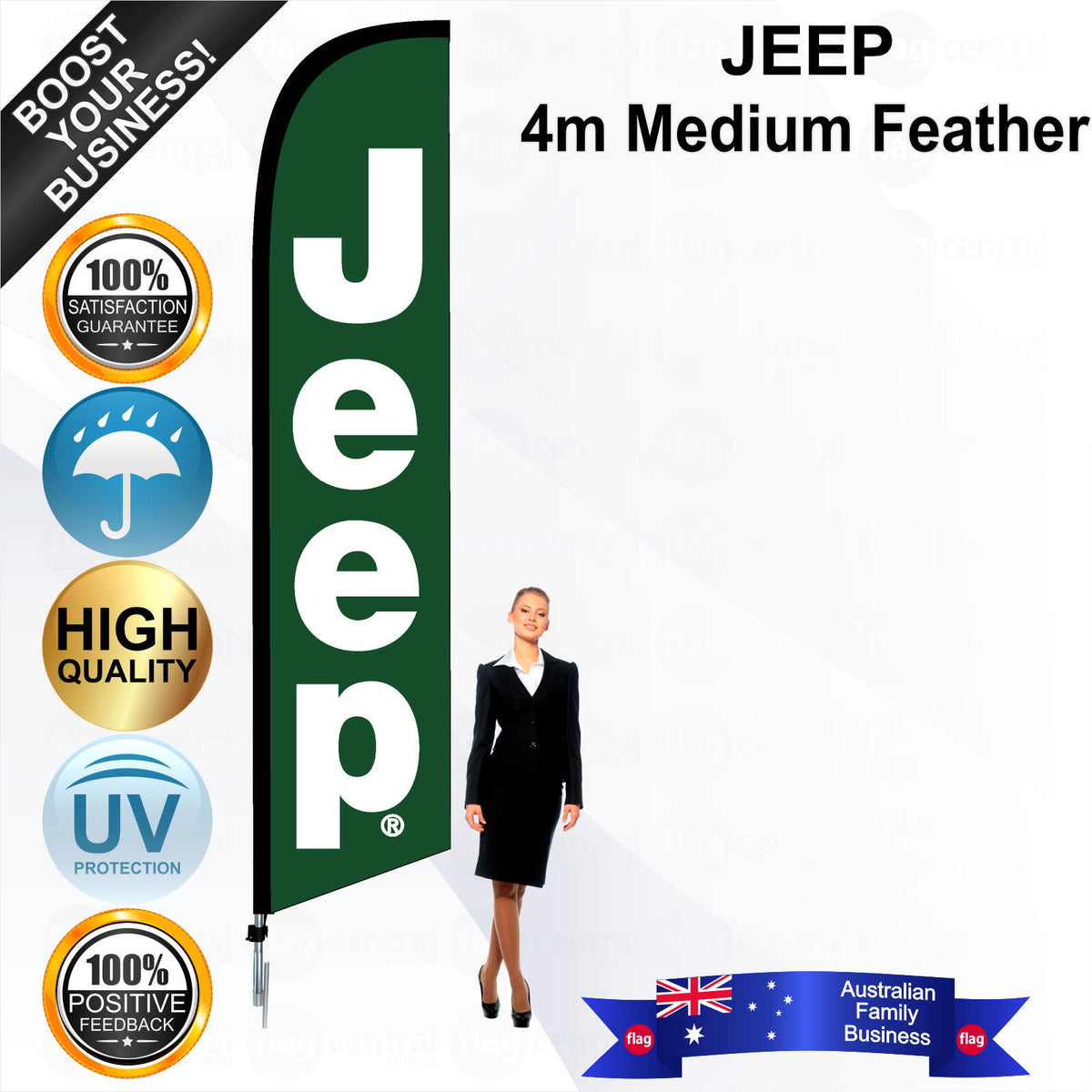 JEEP Feather Flag - Bundle