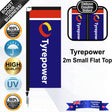 Tyrepower Flat Top Flag - Bundle
