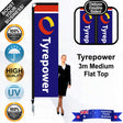 Tyrepower Flat Top Flag - Bundle