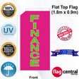 FINANCE Flat Top Flag - Front