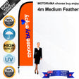 MOTORAMA choose buy enjoy Feather Flag - Bundle