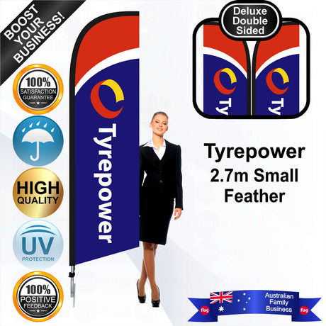 Tyrepower Feather Flag - Bundle