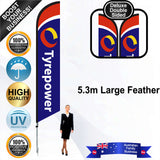 Tyrepower Feather Flag - Bundle