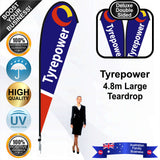 Tyrepower Teardrop Flag - Bundle