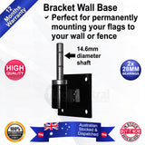Bracket Wall Flag Banner Base