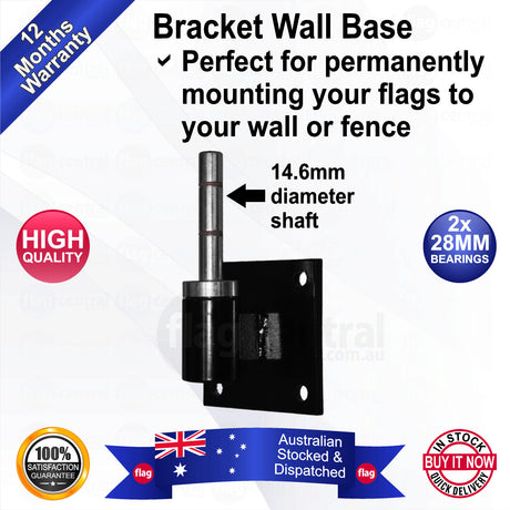 Bracket Wall Flag Banner Base