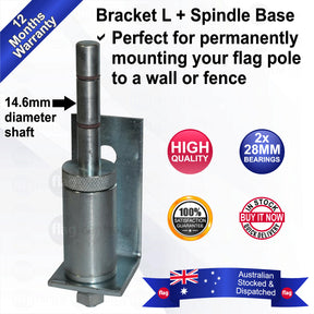 L Bracket + Spindle