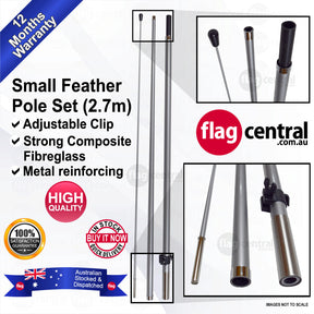 Feather Small Flag Pole (2.7m)