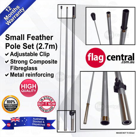 Feather Small Flag Pole (2.7m)