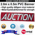 AUCTION Banner - Front