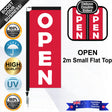 OPEN Flat Top Flag - Bundle