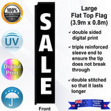 SALE Flat Top Flag - Front