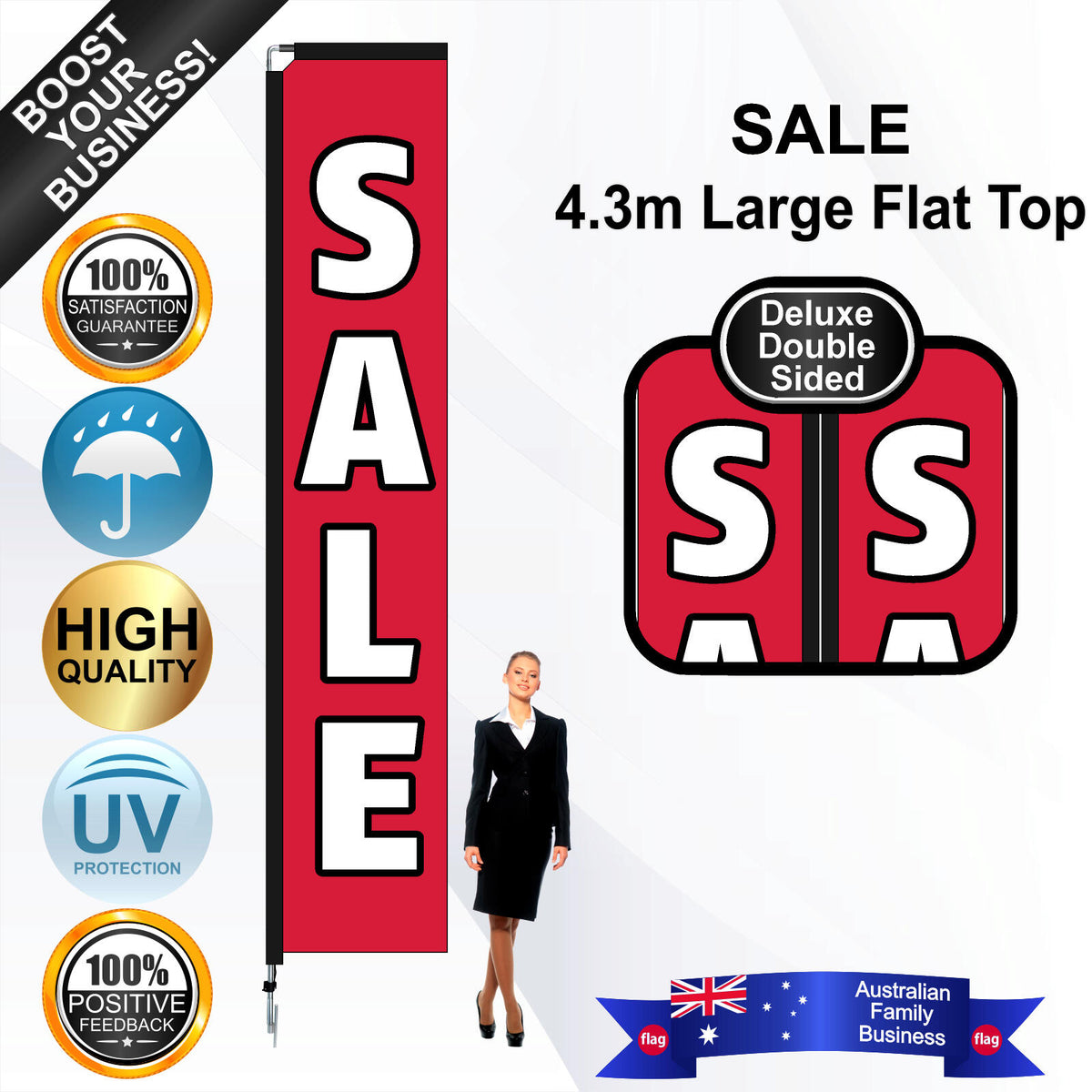 SALE Flat Top Flag - Bundle
