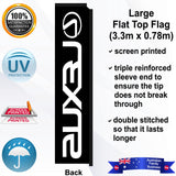 LEXUS Flat Top Flag - Rear