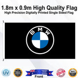 BMW Rectangle Flag - Front