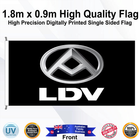 LDV Rectangle Flag - Front