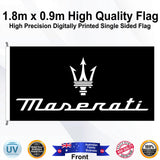 MASERATI Rectangle Flag - Front