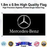 MERCEDES BENZ Rectangle Flag - Front