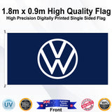 VOLKSWAGEN Rectangle Flag - Front