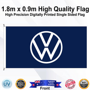 VOLKSWAGEN Rectangle Flag - Front