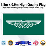 ASTON MARTIN Rectangle Flag - Front
