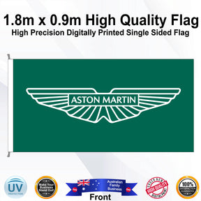 ASTON MARTIN Rectangle Flag - Front
