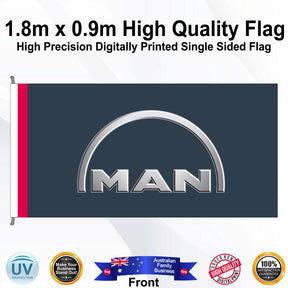 MAN Rectangle Flag - Front