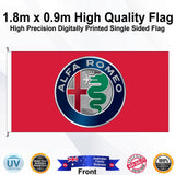 ALFA ROMEO Rectangle Flag - Front
