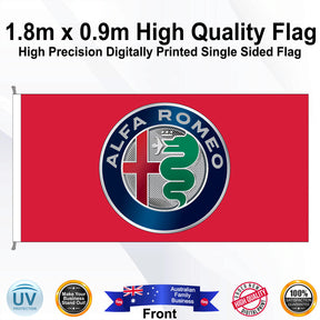 ALFA ROMEO Rectangle Flag - Front