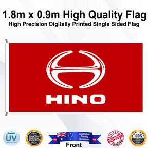 HINO Rectangle Flag - Front