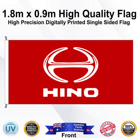 HINO Rectangle Flag - Front