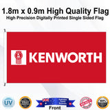 KENWORTH Rectangle Flag - Front