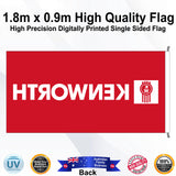 KENWORTH Rectangle Flag - Rear